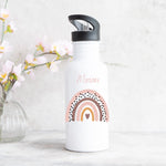 Lade das Bild in den Galerie-Viewer, Trinkflasche personalisierbar mit Namen| Regenbogen - GlamourDesign

