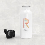 Lade das Bild in den Galerie-Viewer, Trinkflasche personalisierbar mit Namen| für Kinder| schließdicht - GlamourDesign
