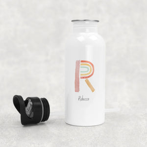 Trinkflasche personalisierbar mit Namen| für Kinder| schließdicht - GlamourDesign