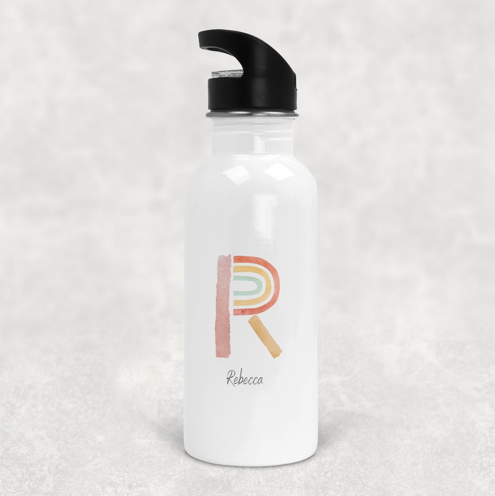 Trinkflasche personalisierbar mit Namen| für Kinder| schließdicht - GlamourDesign