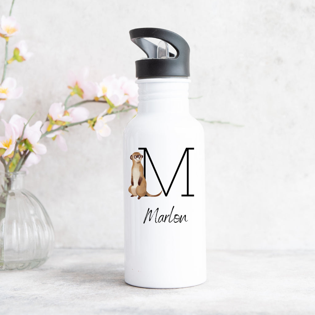 Trinkflasche| Kinderflasche| mit Trinkhalm - GlamourDesign