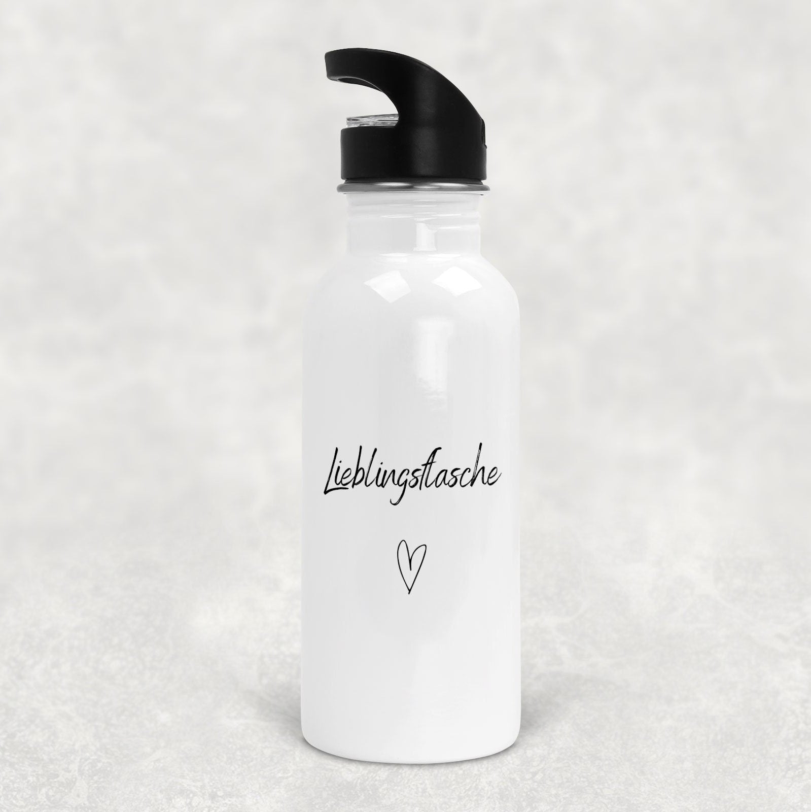 Trinkflasche aus Edelstahl | 600 ml| Lieblingsflasche - GlamourDesign