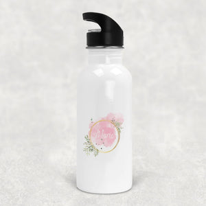 Trinkflasche personalisierbar mit Namen| Aquarell - GlamourDesign