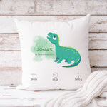 Lade das Bild in den Galerie-Viewer, Personalisierbarer Kissenbezug| Kissen| Dinosaurier| Namenskissen| Jungen - GlamourDesign
