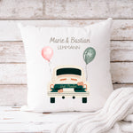 Lade das Bild in den Galerie-Viewer, Kissen Hochzeit| Personalisierbarer Kissenbezug| Kissen mit Füllung| Mr&amp;Mrs| Geschenk Hochzeit - GlamourDesign
