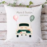 Lade das Bild in den Galerie-Viewer, Kissen Hochzeit| Personalisierbarer Kissenbezug| Kissen mit Füllung| Mr&amp;Mrs| Geschenk Hochzeit - GlamourDesign

