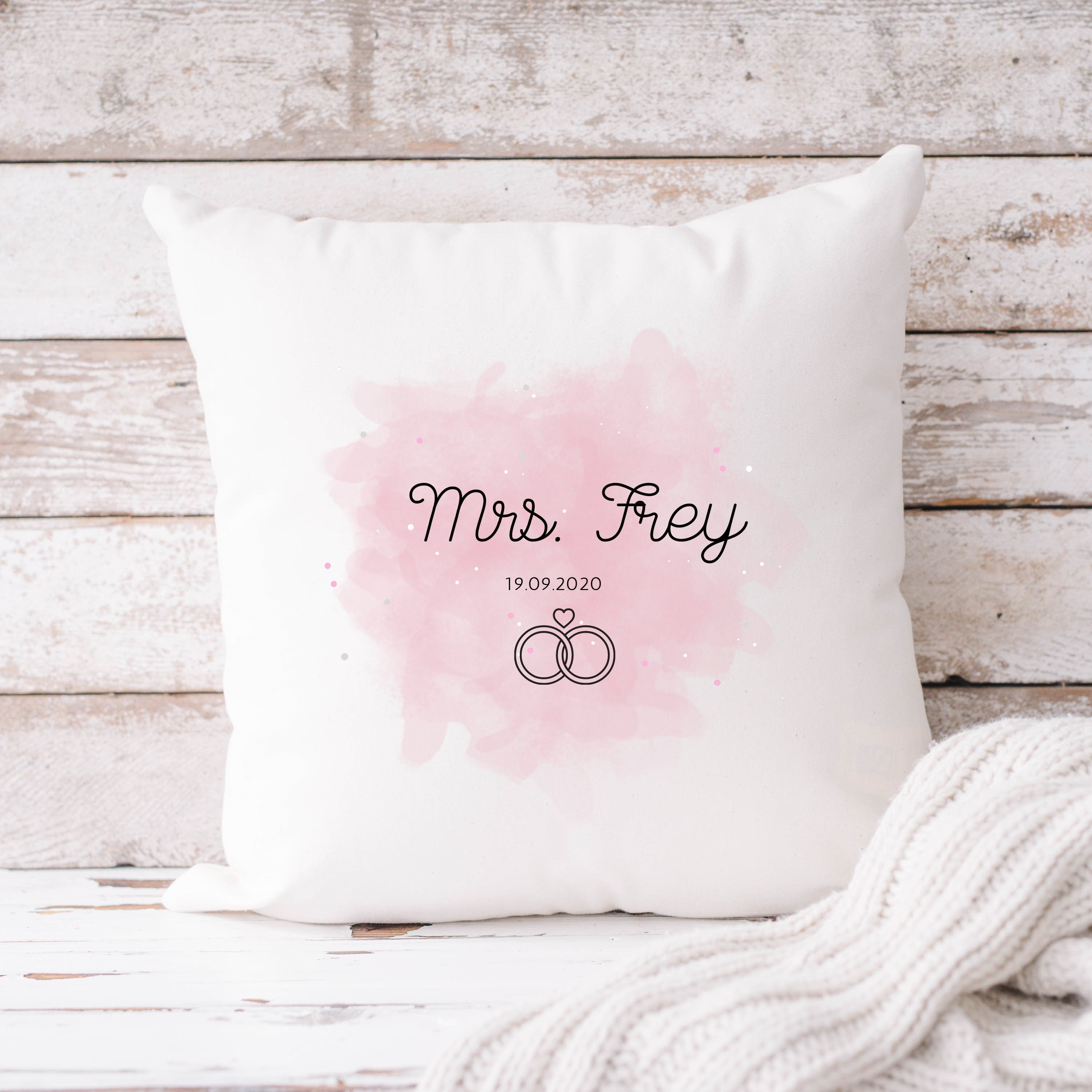 Kissen Hochzeit| Mr&Mrs - GlamourDesign
