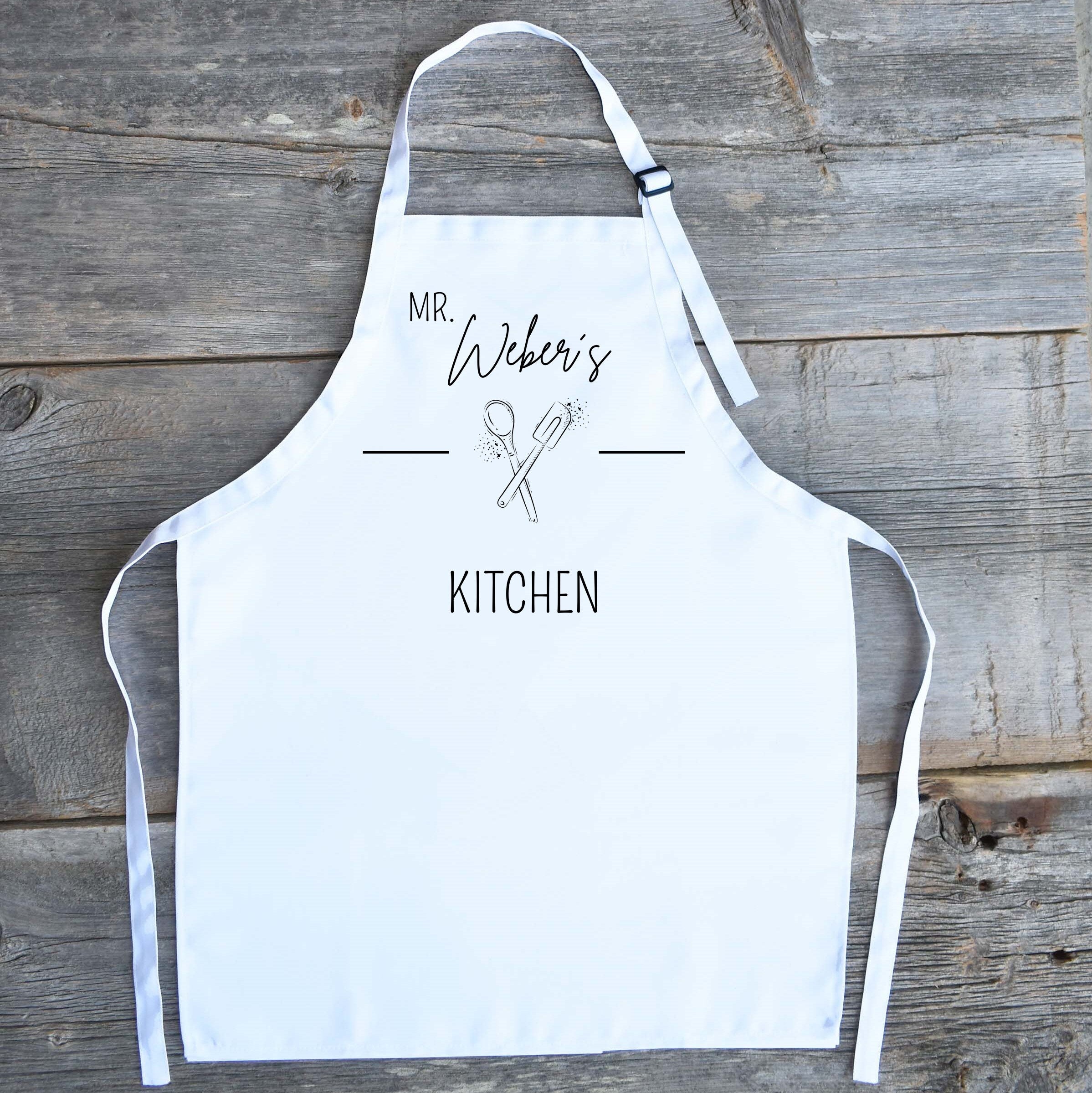 Kochschürze| Backschürze| Schürze| personalisiert mit Namen| Mr. and Mrs. - GlamourDesign