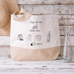 Lade das Bild in den Galerie-Viewer, Juteshopper XL| Minimalistisch Stil | Einkaufstasche nachhaltig - GlamourDesign
