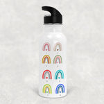 Lade das Bild in den Galerie-Viewer, Trinkflasche personalisierbar mit Namen| Auswahl aus verschiedenen Regenbogen - GlamourDesign
