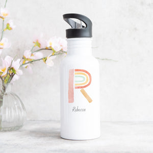 Trinkflasche personalisierbar mit Namen| für Kinder| schließdicht - GlamourDesign