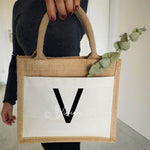 Lade das Bild in den Galerie-Viewer, Jutetasche| Einkaufstasche| Geschenk| Motiv mit Namen - GlamourDesign
