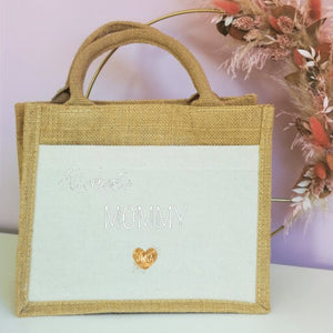 Jutetasche| Allerbeste Mama| Einkaufstasche| Geschenk - GlamourDesign