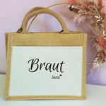 Lade das Bild in den Galerie-Viewer, Jutetasche| JGA | Braut Namen| Einkaufstasche| Geschenk - GlamourDesign
