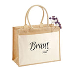 Lade das Bild in den Galerie-Viewer, Jutetasche| JGA | Braut Namen| Einkaufstasche| Geschenk - GlamourDesign
