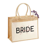 Lade das Bild in den Galerie-Viewer, Jutetasche| Braut| Geschenk| Jungesellensabschied - GlamourDesign
