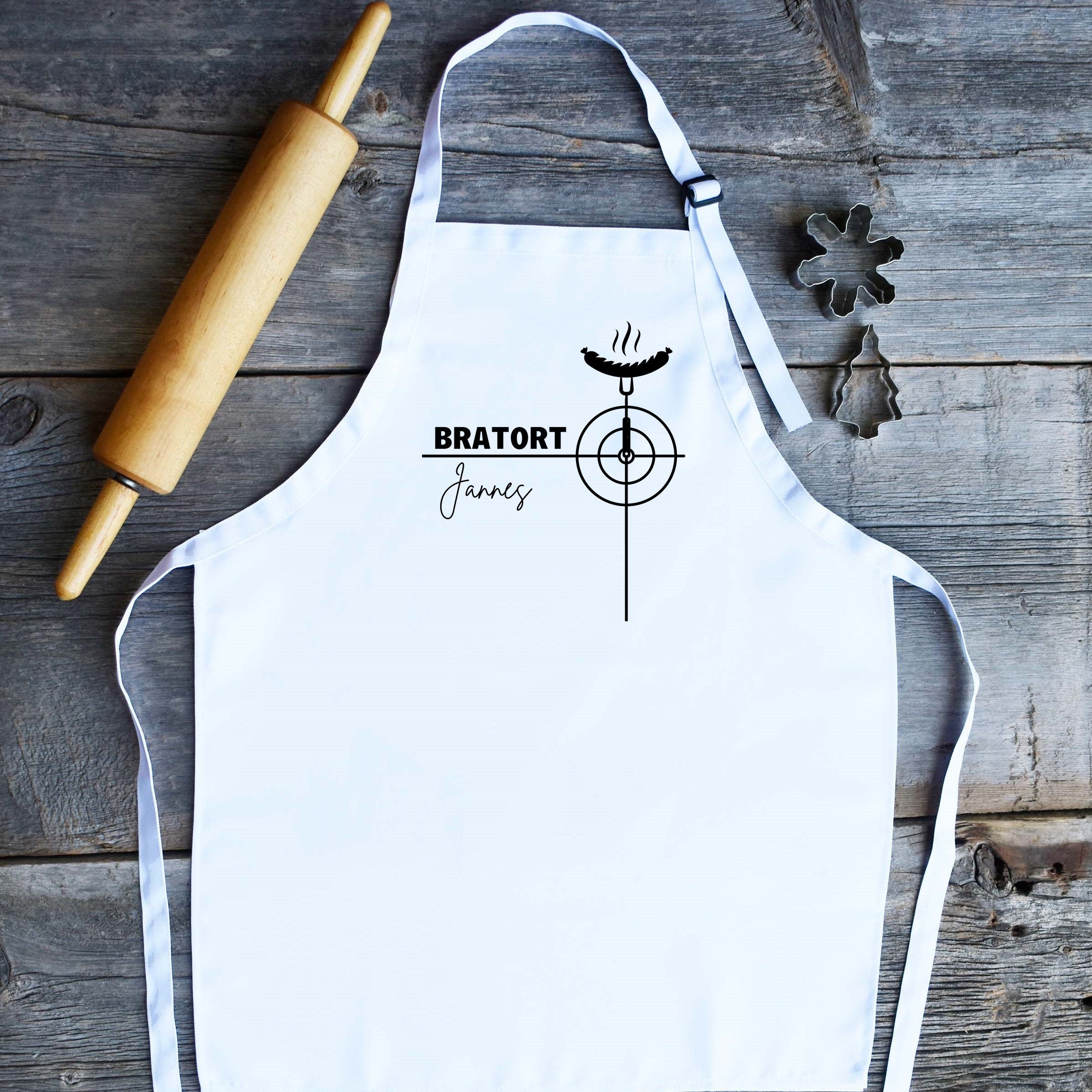Kochschürze Mann| Cooking Apron| füt Tatort- Fans| Bratort - GlamourDesign