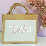 Lade das Bild in den Galerie-Viewer, Jutetasche| Braut| Geschenk| Jungesellensabschied - GlamourDesign
