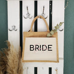 Lade das Bild in den Galerie-Viewer, Jutetasche| Braut| Geschenk| Jungesellensabschied - GlamourDesign
